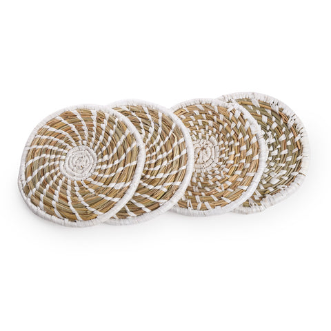 Eco-friendly Bori Coasters (Set of 4)