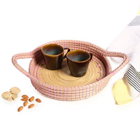 Woven Round Tray