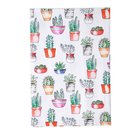 Cactus Printed Cotton Table Cover