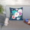 Rose Printed Cotton Cushion Cover