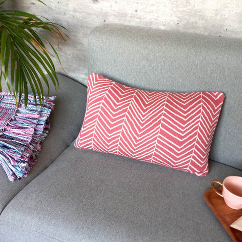 Evan Cotton Knitted Cushion