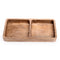 Cyrus Wooden Serving Platter with 2 Section