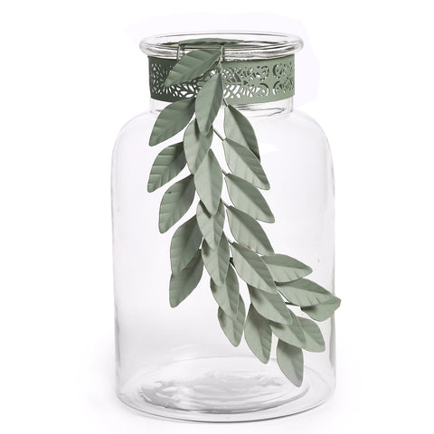 LEAFY Glass Vase