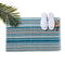 SANDSTONE STRIPE Reversible Cotton Bath mat