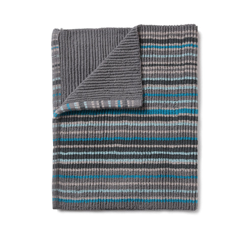 SANDSTONE STRIPE Reversible Cotton Bath mat