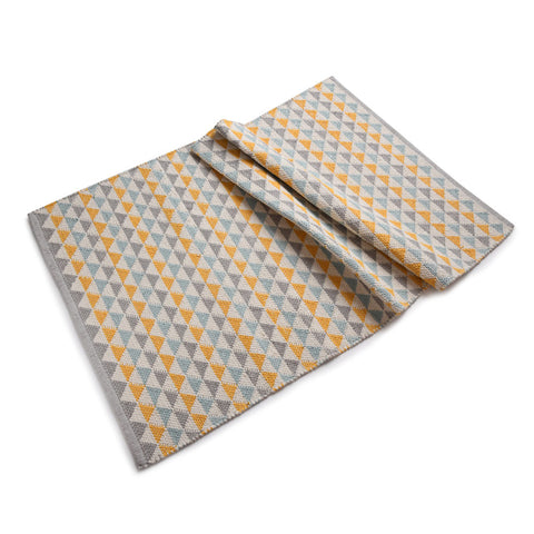 New Triangle Cotton Woven Rug | Woven Cotton Rug