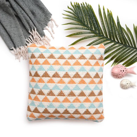 cotton cushion cover | New Triangle Woven Cotton Cushion Cover (