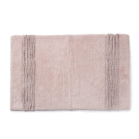 FRILL BORDER Cotton Anti Slip Bath mat