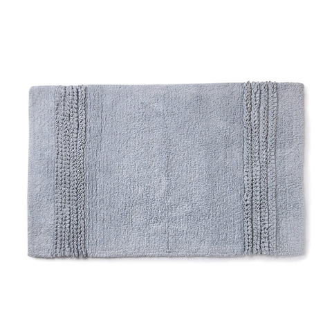 FRILL BORDER Cotton Anti Slip Bath mat