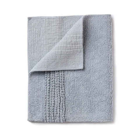 FRILL BORDER Cotton Anti Slip Bath mat